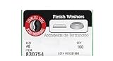 Hillman No. 8 Finish Washer Stainless Steel 100/Box