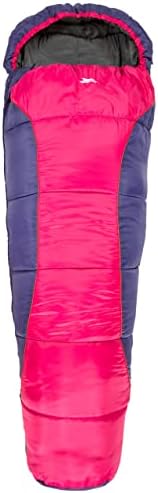 Trespass Unisex Child BUNKA 3 Season Sleeping Bag with Hollow Fibre Filling