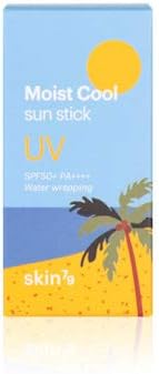 SKIN79 Wodoodporny sztyft przeciwsłoneczny UV SPF50+ PA++++ 23 g do twarzy | Chłodząca pielęgnacja nawilżająca i ochrona przed szkodliwym działaniem promieniowania UVA i UVB