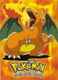 Pokemon Card - The First Movie - Charizard E6 - Topps