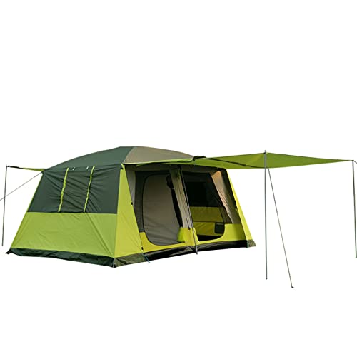 Carpa de camping para exterior, dos habitaciones y sala miniatura 1