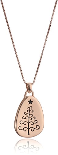 Amazon Essentials Sterling Silver with Rose Gold Flashed 