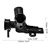 X AUTOHAUX 25329-1P100 Radiator Coolant Filler Black Plastic Replacement for Kia Rio 2012-2017 for Hyundai Accent Veloster 2012-2017
