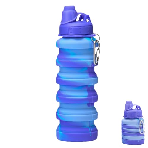 Botella de Agua Plegable Silicona 700ml