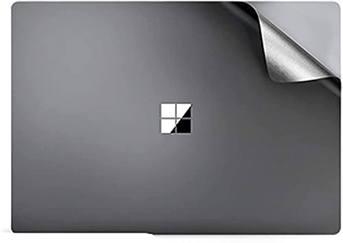 Image of XSKN Pure Color Full Body Bubble Free Laptop Computer Vinyl Decal Sticker Cover Protective Skin for Microsoft Surface 1 2 3 4 Model (Surface 3&4 13.5 inch, Space Gray), (SL34-13.5SG)