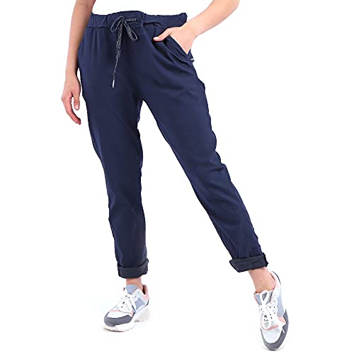 Style Lockers Lagenlook - Pantalones mágicos italianos para mujer Cover