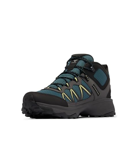Columbia Mens Peakfreak Rush Mid Outdry, Everblue/Citron Haze, 8.5
