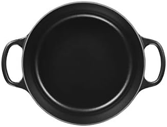 Le Creuset Signature Naczynie Żaroodporne, Czarny Matowy, 4,2 L