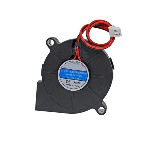 Ventilador 5015 DC 12V mini extractor de aire 50mm para cajas y refrigeración 50x50x15 2