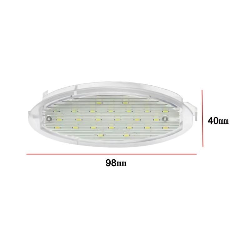 Luces de matrícula Opel Astra G 12V para placa de coche 4