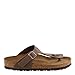 BIRKENSTOCK Gizeh Birkibuc Mocha Birkibuc 39 (US Women's 8-8.5) Regular