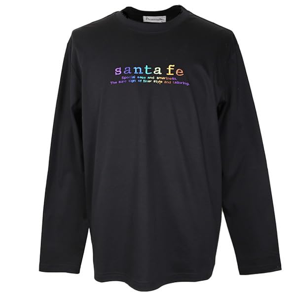 ✅santa fe サンタフェ ボーダー ロゴ プリント 長袖 Tシャツ 日本製 楽天市場】サンタフェ（Tシャツ・カットソー｜トップス