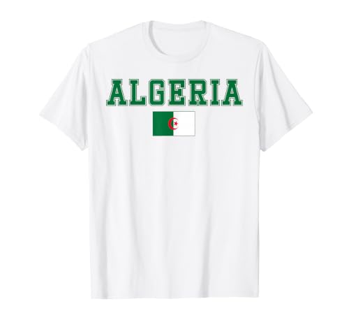 Algeria Flag Algerian Pride Patriotic Men Women Kid T-Shirt