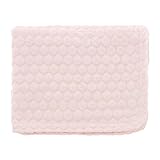 Manta minicuna o capazo Rosy Fuentes Elaborado en Polar abullonado - Color rosa