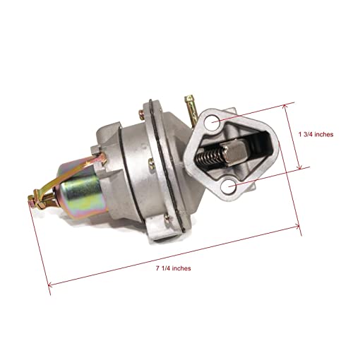 The Rop Shop | Fuel Pump With Gaskets For Mallory 9-35437, 935437, 9-35422, 935422 Engine Motor #TOP1