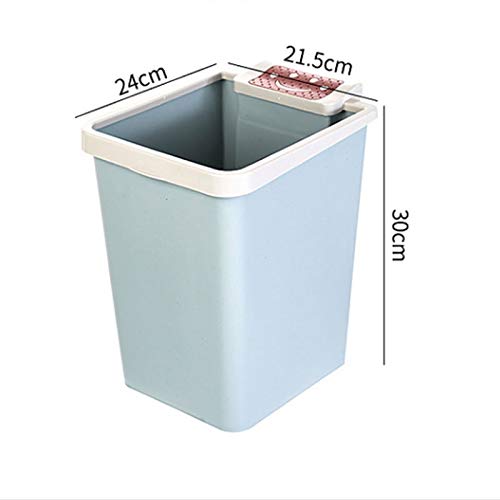 Amazon｜ゴミ箱四角いプラスチック製の覆われていないゴミ箱とゴミ袋