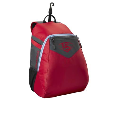 Louisville Slugger Mochila de beisebol genuína V2 Stick Pack - Escarlate