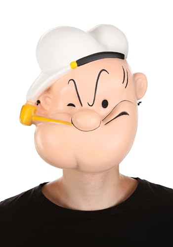 Masque de costume Popeye pour adulte idéal pour soirée déguisée