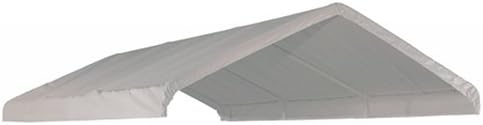 ShelterLogic MaxAP Canopy Replacement Cover, White, 10 x 20 ft.