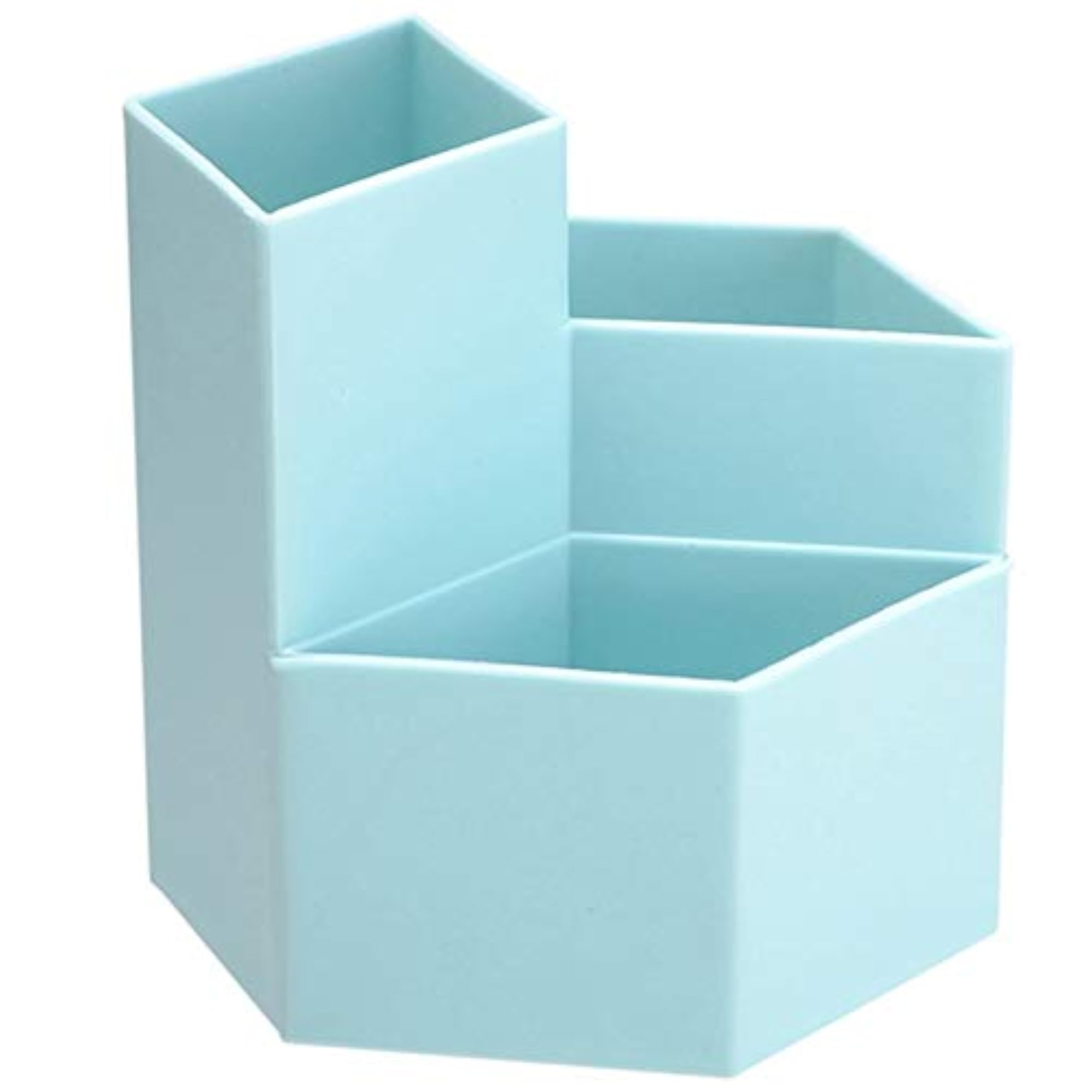 3-Slot Makeup Brush Holder, Tabletop Organizer
