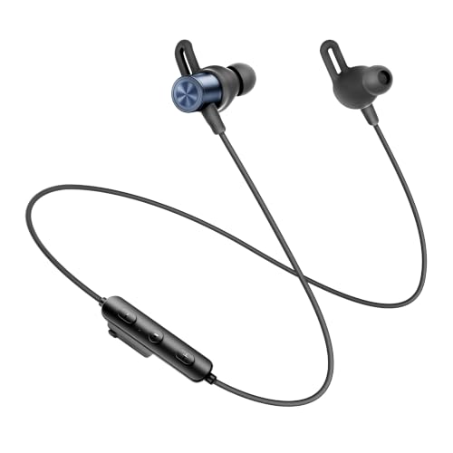 Truefree HD-200 Neckband Bluetooth Headphones, Wireless Sports Earbuds, in-Ear Magnetic Earphone, 360° Spatial Audio Bluetooth 6.0, 11mm Driver, 20H Playtime, AI Call Noise Cancellation, Smart App