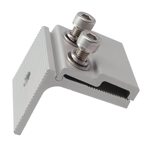 Pince de toit pour panneau solaire anti fuite en aluminium joint debout x50