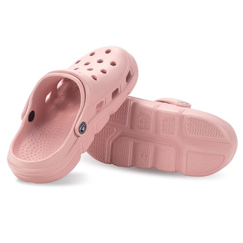 Image of PIMIO Garden Clogs for Women and Men,Slip On Work Shoes with Arch Support,Womens Mens Quick-Dry Water Shoes Casual Sandals,Comfortable Slippers