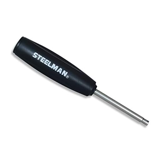 Steelman 96129 TPMS Valve Core Torque Tool, 4 in-lbs