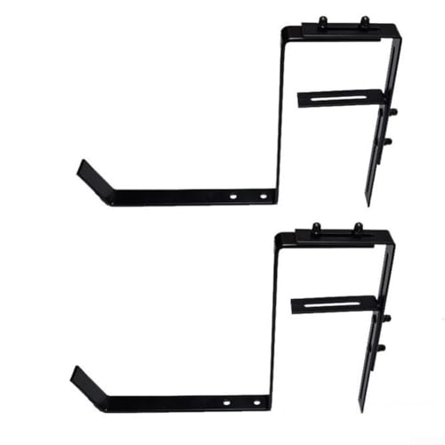 No Drill Adjustable Flower Pot Support Bracket Balconies Windowsills -