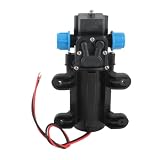 Alomejor Miniatur Elektrische Membranpumpe, 60W 5L/min Durchfluss
