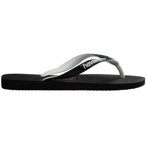 Havaianas Unisex Top Mix, Black/Black, 11/12 - Image 3