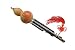 Bamboo 3 Octaves Gourd Flute Hulusi Woodwind + Case#105