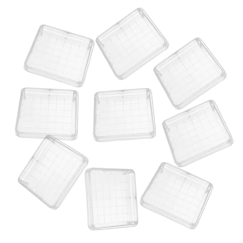 FUNOMOCYA 10pcs Petri Dish Cell Culture Dish Petri Plate Laboratory Experiment Culture Agar Plate Tissue Culture Dish Lab Analysis Plate Laboratory Agar Plates Samples Dish Transparent