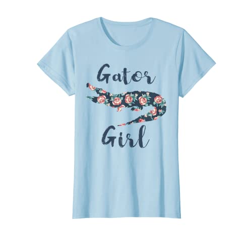 Mujer Camisa de cocodrilo Gator Girl Cocodrilo Camiseta