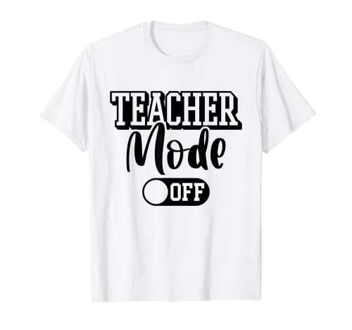 Teacher Mode Off Tie Dye Leopard Last Day Of School T-Shirt