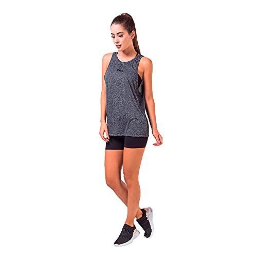 Bermuda Flat Life, FILA, Feminino, Preto/Branco, M