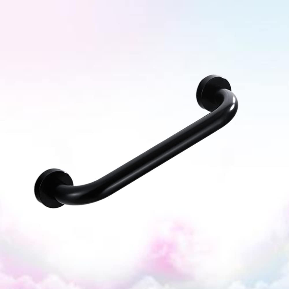 Barras de apoyo para baño Barra de apoyo curva de acero inoxidable Barras de apoyo for bañera, 30 cm, pasamanos for bañera, apoyabrazos for baño, barra de apoyo for escaleras, agarre antideslizante fo