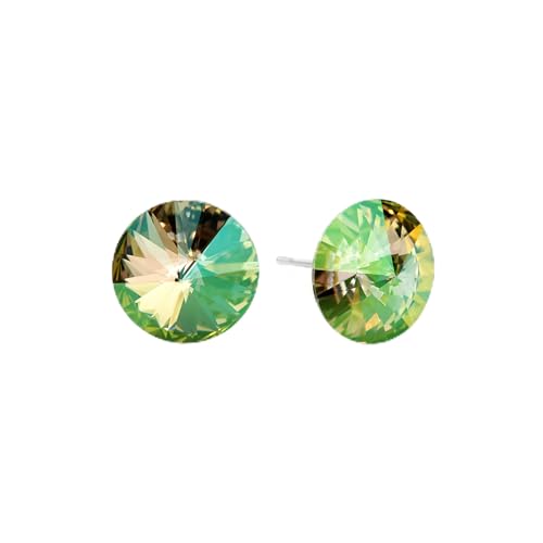 Seona Rivoli �N���X�^���C�������O �X�^�b�h�C�������O ���f�B�[�X ��h���� �X�e�����X�X�`�[���W���G���[�A�����p�C�������O, 10.7mm, �N���X�^��, ��΂Ȃ�