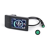 Versatile Compatibility：The 500C ebike display is compatible with Bafang mid-motor systems, supporting 36V, 48V, and 52V motors.It can fit with BAFANG BBS01B BBS02B BBS03 HD mid drive kit and G020 48V500W/ G0900 48V750W/G062 48V750W hub motor,please ...