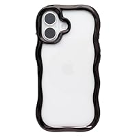 Amazon.co.jp: iFace BeBling Wave iPhone 16 対応 ケース (ブラック