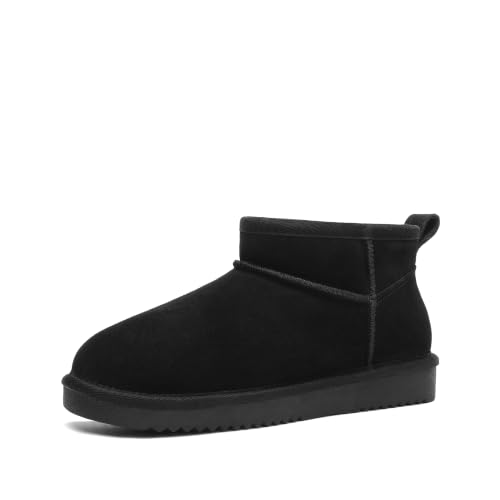DREAM PAIRS Women's Outdoor Winter Ankle Boots,Black,5 - image 8