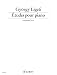 ETUDES FOR PIANO VOLUME 3 PART 1 TROISIEME LIVRE CAHIER 1