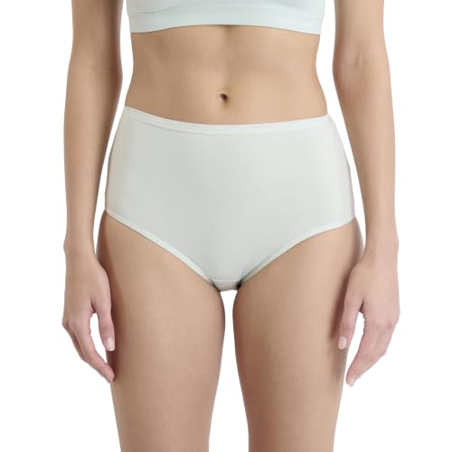 Image of Laura Ashley Women's Cotton Brief Underwear Set, High-Waisted Panties for Women, 5-Pack