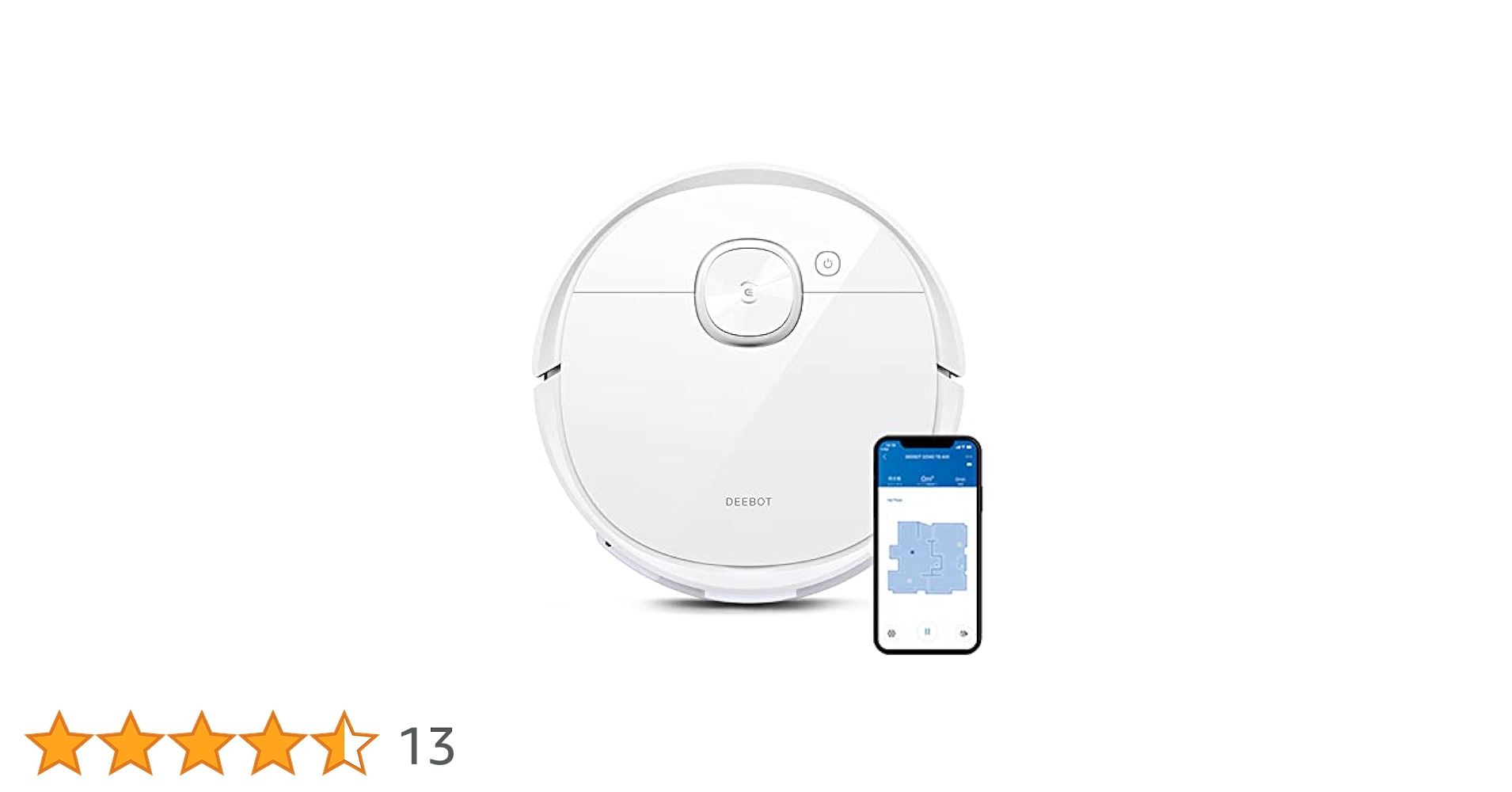 掃除機・クリーナー ECOVACS DEEBOT T9+ WHITE Amazon.com - ECOVACS DEEBOT T9+ Robot Vacuum and Mop Combo