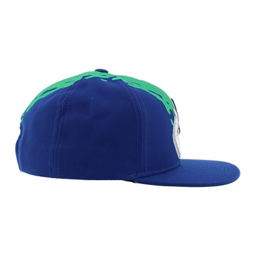 Image of ZHATS NHL Unisex-Adult NHL Officially Licensed Adjustable Snapback Hat Flat Bill Z11 Retro Paintbrush