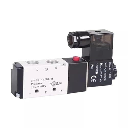 Électrovanne 4V43015B centre fermé pour sécuriser les vérins pneumatiques - 6