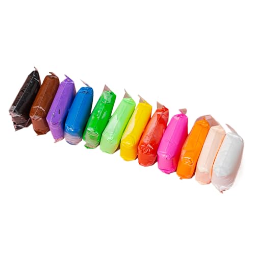 Niños Modelado de arcilla - suministros de arte no tóxicos, kits de manualidades creativas | Múltiples opciones de color conjunto de esculturas ligeras, desarrollo educativo Play pasta alternativa 24