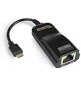 Plugable USB 2.0 OTG Micro-B to 100Mbps Fast Ethernet Adapter Compatible with Windows Tablets, Ra...