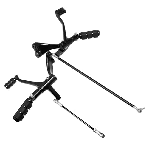Pédales moto pour Sportster Iron XL 883 1200 et levier de frein 2014-2021