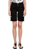 Coloured denim s.Oliver Damen Regular Fit: Bermuda aus Baumwollstretch black stretched de 36